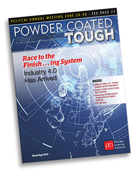 Powder Coated Tough Magazine Cover March/April 2018