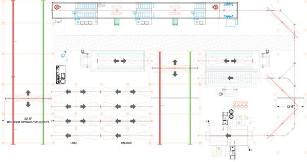 Shuttle Layout for IntelliFinishing