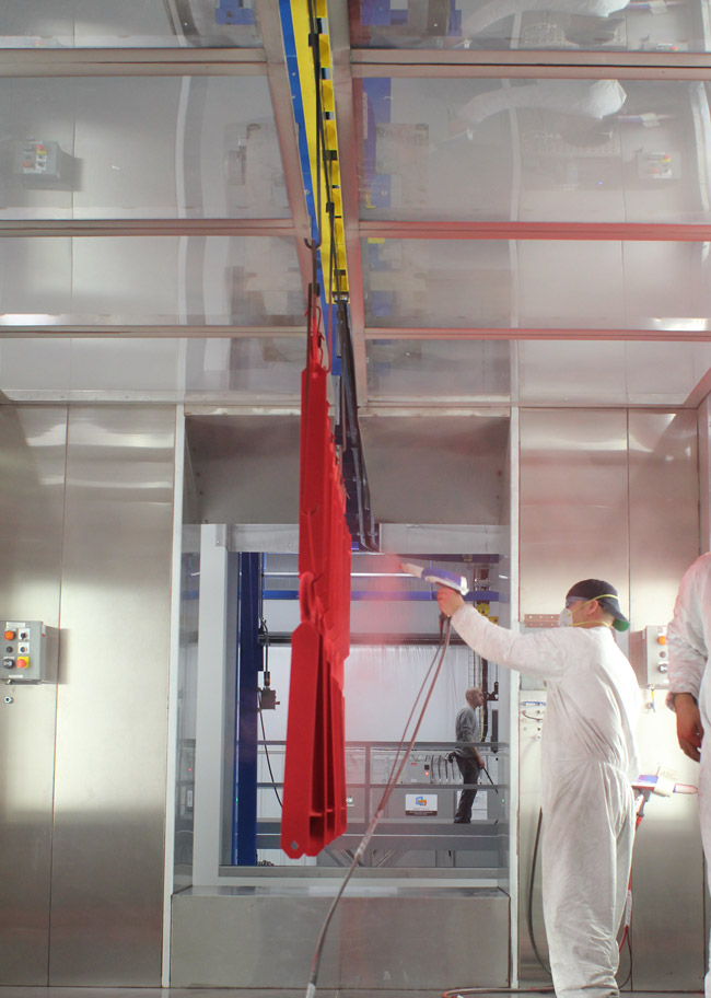 powder coating booth