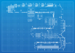 Finishing System Layout Blueprint