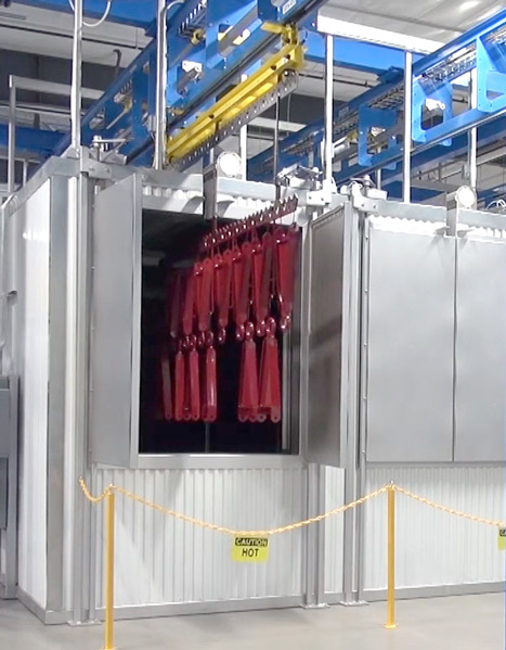 IntelliFinishing Automated Paint System Oven 