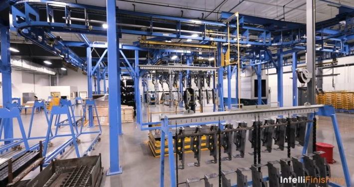 Eliminated $1M in Outsourcing with Automated Powder Coating System